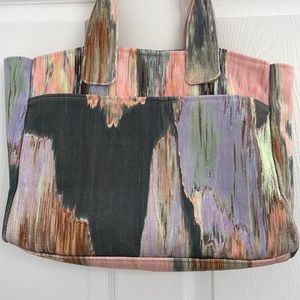 Vince Camuto canvas tote